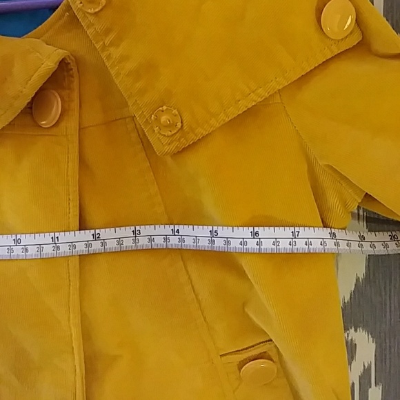 TULLE Jacket in Yellow Mustard - Picture 8 of 10